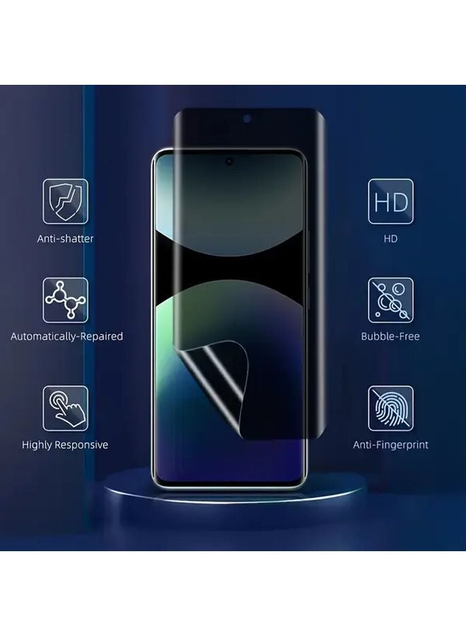 Privacy Hydrogel Film For Redmi Note 14 5G 4 Pack Anti Spy Screen Protector - Image 3